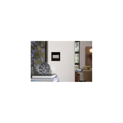 adorne® Satin Nickel 1-Gang Screwless Wall Plate