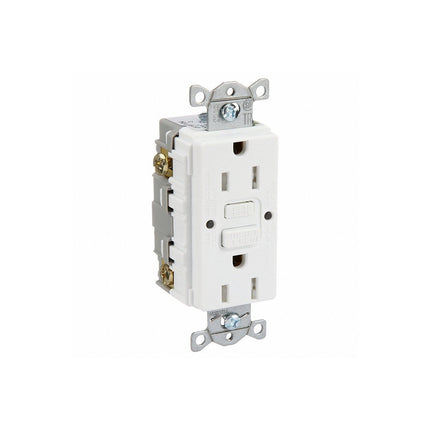 15A 125VAC Comm TR GFR White Power Protection Devices