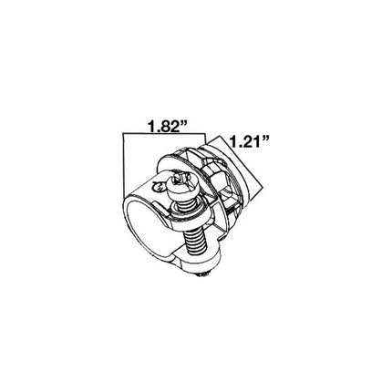 Straight Squeeze Box Connectors 1-1/4"