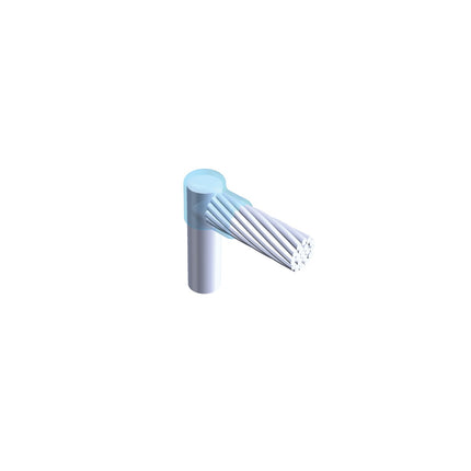Cable to Ground Rod or Other Rounds