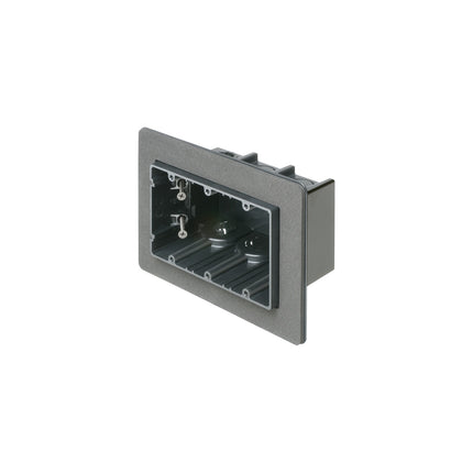 Oe Box Vapor Boxes for Devices. Flange forms a protective barrier against air infiltration. 2 Hour Fire Rating. Three Gang. Screw On. 59 cu.