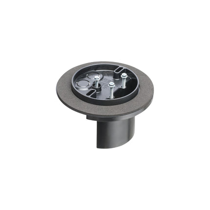 L-shaped fan and fixture vapor box. 70lb fan, 200lb fixture rated for 1/2" or 5/8" drywall. 13.4 cu. 2 Hour Fire Rating. Flange forms a protective barrier against air infiltration.