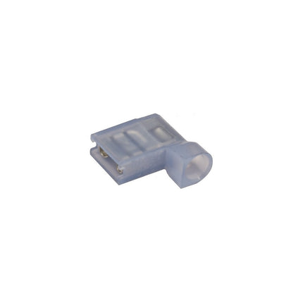 Nylon Fully Insulated Flag Female Disconnects - 16-14 Wire, .032x.187 Tab