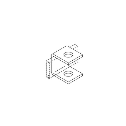 Runway Support Brackets 3/8" - Gold
