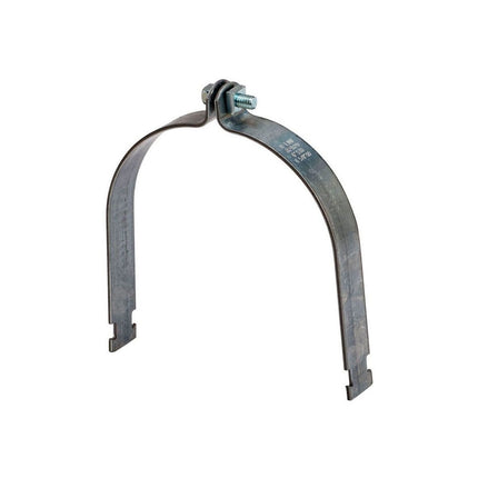 B-LINE B2017ZN 4IN PIPE/CONDUIT CLAMP, RIGID, 4IN , ZN PLTD