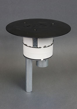 4FFATC15 Flush Furniture Feed Poke-Thru Assembly, Aluminum