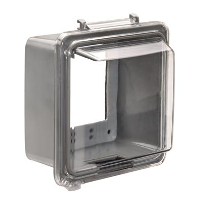 Double Gang 31 in 1 In-Use Weatherproof Clear Cover