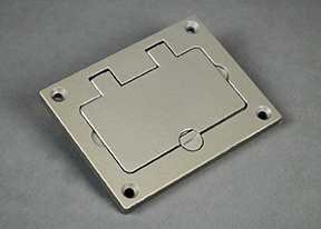 Omnibox® Rectangular Nickel GFI Cover Plate