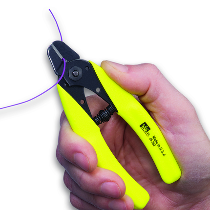 V-Notch Cutter for small gauge precision wire cutting