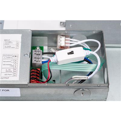 LED 2'x2' Flat Panel with Battery Backup, 30W - 4000K