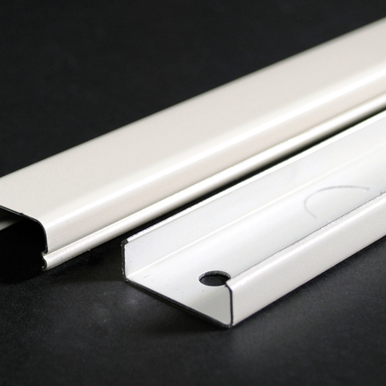 Wiremold 2000 Series Raceway Base and Cover, Ivory