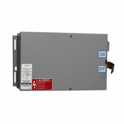 Eaton Pow-R-Way III, Fusible plug-in unit, Three-pole, Plug, 400A, 277/480V, Busway, 100% neutral, J class fuses