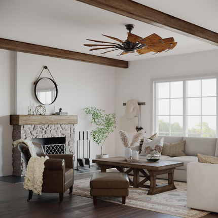 Springer Twelve-Blade 60" Architectural Bronze Ceiling Fan