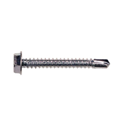 3Hwt10112 10 X 1-1/2 Hex Washer Head Self Drilling Screw Zinc 100/Box - 2500/Ctn