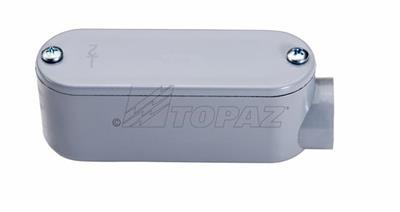 1/2" Schedule 40 PVC E Type Conduit Bodies with Junction Boxes