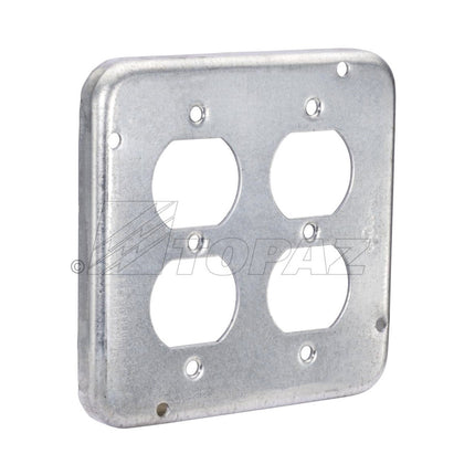 SOUTHWIRE F2243 4-11/16IN INDUSTRIAL COVERS-DOUBLE DUPLEX