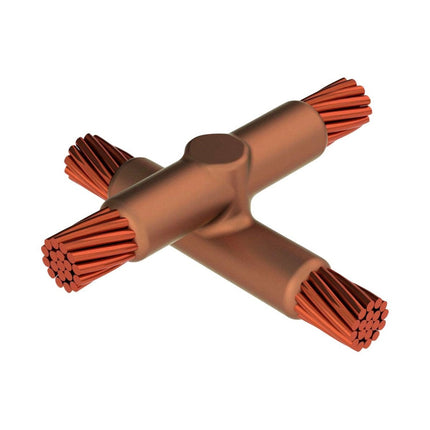 ERICO XBQ2Q2Q CABLE TO CABLE, XB, 4/0 CONCENTRIC TO 4/0 CONCENTRIC