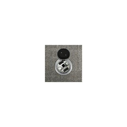 WIREMOLD 6AT2PAA3H 6IN 3HR PREWIRED FLUSH BRUSHED AL