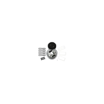 WIREMOLD 6AT2PAA3H 6IN 3HR PREWIRED FLUSH BRUSHED AL