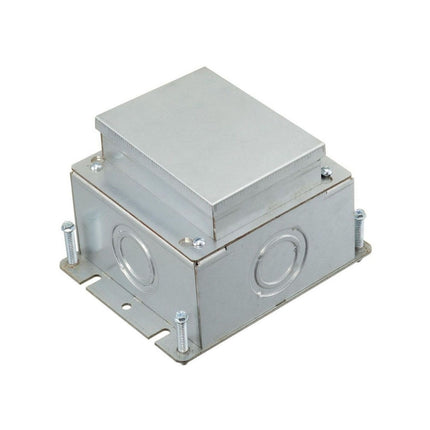 HUBBELL FB2431 RECT FLOORBOX STAMP STEEL DEEP 1-G