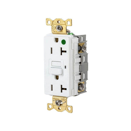 HUBBELL GFR83W 20A 125VAC COMM HG GFR WHITE