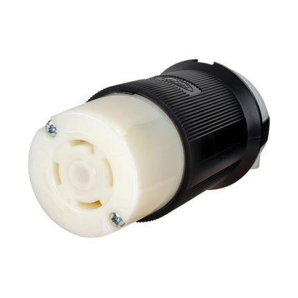 HUBBELL HBL2733ST LKG CONN 30A 3P 480V L16-30R B/W SP