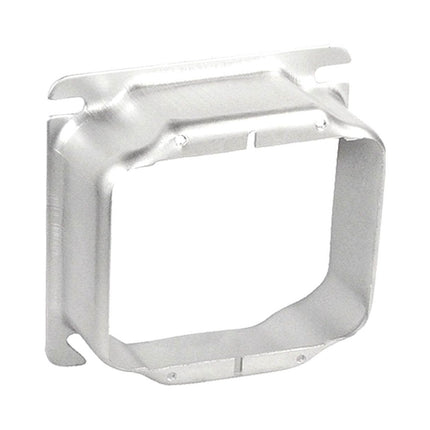 SOUTHWIRE 52C21 4IN SQ DEVICE RING 2 GANG 1-1/4IN RAISED