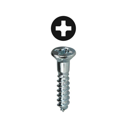 DOTTIE PHFW101 #10 X 1IN PHILLIPS FLAT HEAD WOOD SCREW
