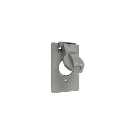 RACO 5155-0 1G VERTICAL WP COVER 1.406 DIA - GRAY