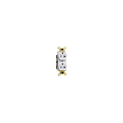 PASS&SEYM. WR5362-W WR DUP RECP B+S WIRE 20A/125V WH