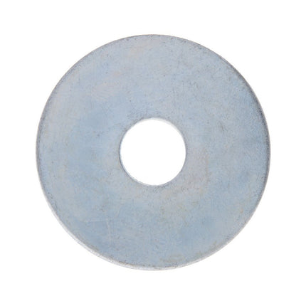 METALLICS JW116D 1/4 X 1-1/4 FENDER WASHER STEEL ZINC USA MADE