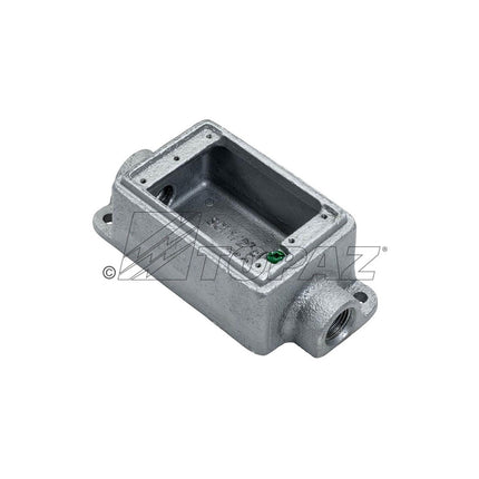 SOUTHWIRE FDC3MHDG 1IN FDC BOX DEEP DUAL HUB HDG