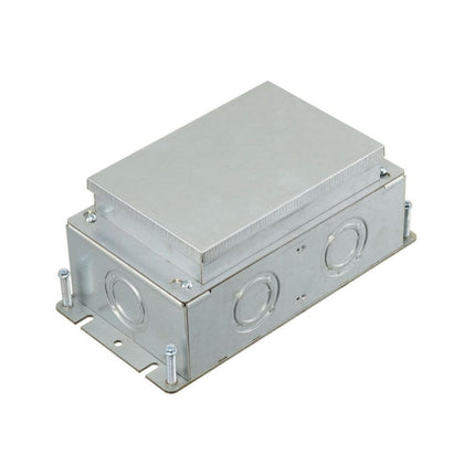 HUBBELL FB2432 RECT FLOORBOX STAMP STEEL DEEP 2-G