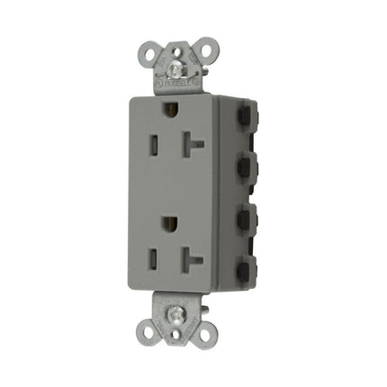 HUBBELL SNAP2162GYTRA SNAPCONNECT DECO 20A/125V TR GR