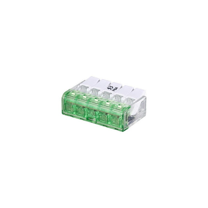 MORRIS 23296 5 POLE PUSH-IN WIRE CONN LEVER