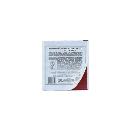 DOTTIE FRP67 6IN X 7IN X 1/8IN FIRE RATED PUTTY PAD