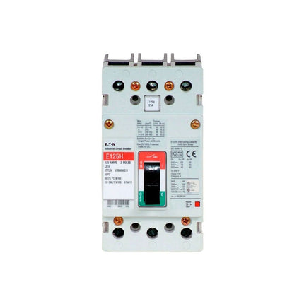 EATON EGH3020FFG E 3P BKR 20A-25KA @ 600Y/347V-CSA/UL/IEC