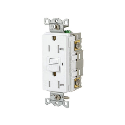 HUBBELL GFRTW20W 20A 125VAC COMM TRWR GFR WHITE