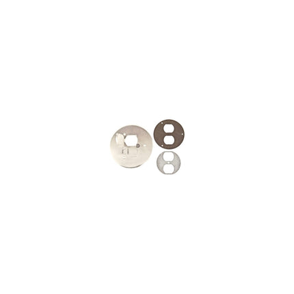 SOUTHWIRE FBCVR-SS-FC FLR BOX DEV CVR 5-3/4OD DPLX 4-1/2RND SS
