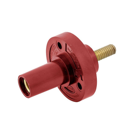 HUBBELL HBL15FRSR SINGLE POLE SER 15 RECEP STUD 150A RD