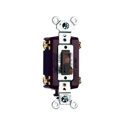 PASS&SEYM. 664-G SW 4W AC 15A 120V GRD TERMINALS BN
