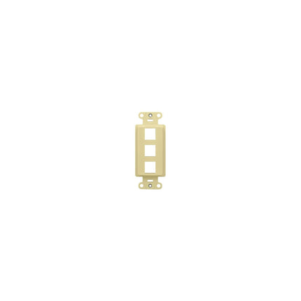 LEGRAND WP3413-LA DECOR OUTLET STRAP 3 PORT LA (M10)