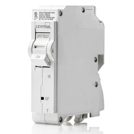 LEVITON LB115-GFT 15A 1-POLE TMá GFCI BRKR