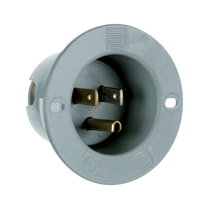 PASS&SEYM. 5278-SS STR BLD FLANGED INLET 3W 15A 125V