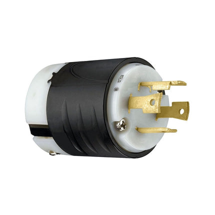 PASS&SEYM. L1430-P TURNLOK PLUG 4W 30A 125/250V B&W