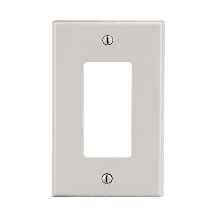 HUBBELL P26LA WALLPLATE 1-G DEC LA