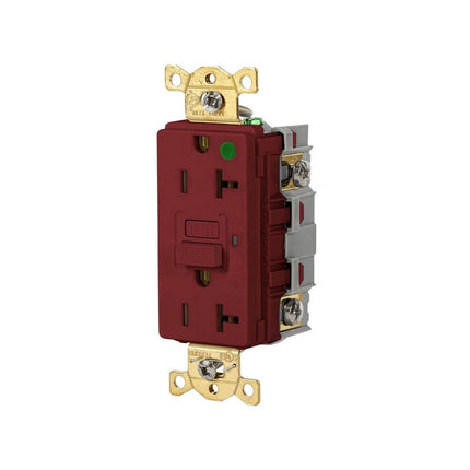 HUBBELL GFR83R 20A 125VAC COMM HG GFR RED