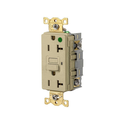 HUBBELL GFR83I 20A 125VAC COMM HG GFR IVORY