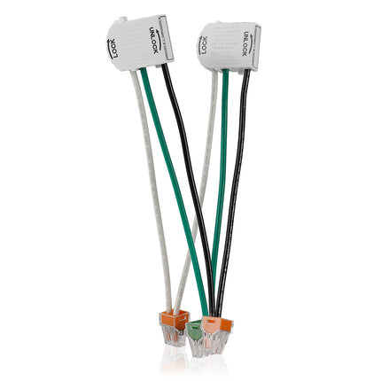 LEVITON MSTWL-WTK LEVLOK PREWIRED 2MODULE ASSM W/WAGOS