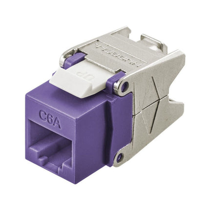 HUBBELL HJU6AP JACK, HJU6A, CAT6A, UNI, PU